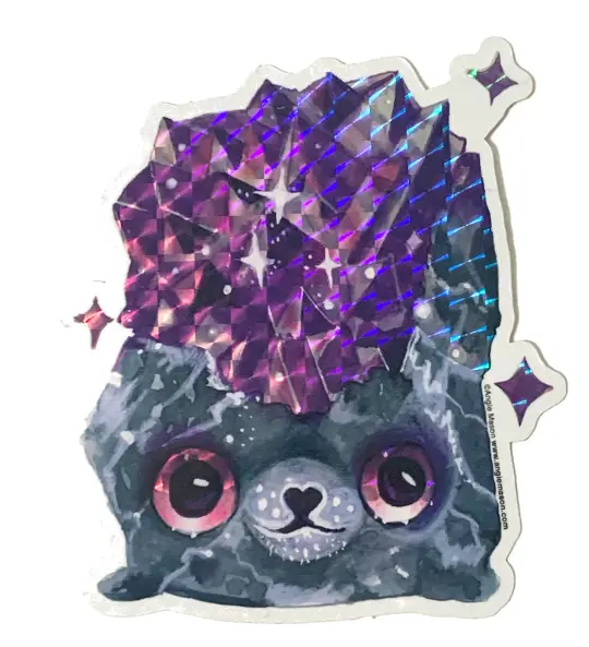 GemmyDoodles - SHIM SHIM special limited shimmering prismatic sticker!