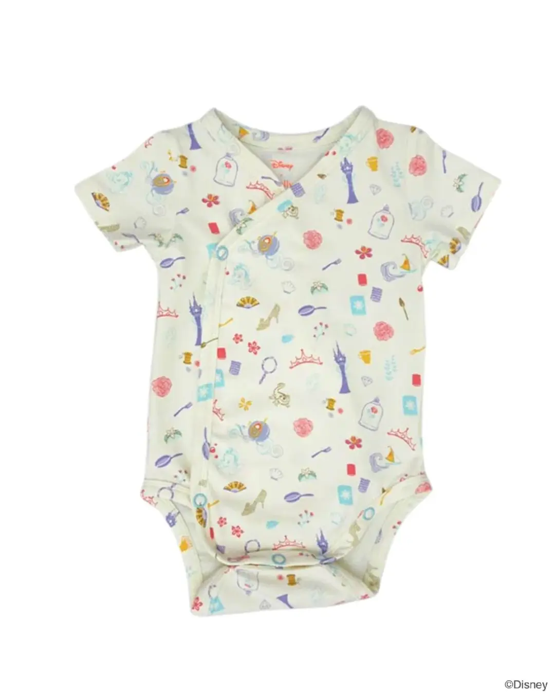 Wrap Onesie - Cream Princess Icons