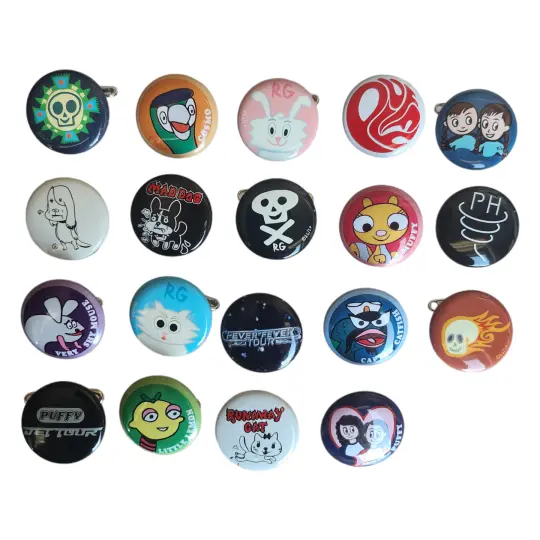 puffy ami yumi pins