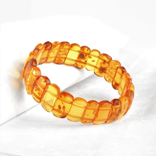 Light Honey Amber Bracelet