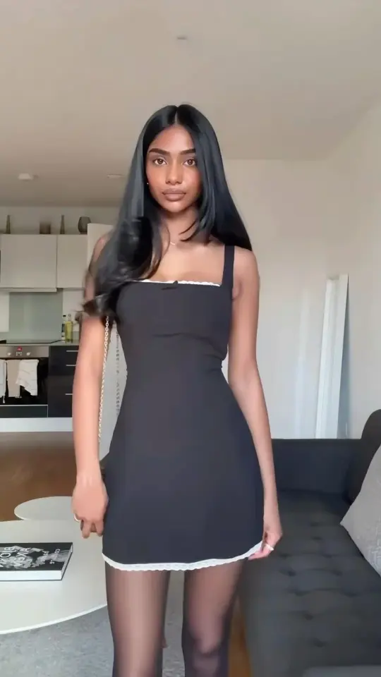Gray high-end waist slim A-line short skirt homecoming dress R3738