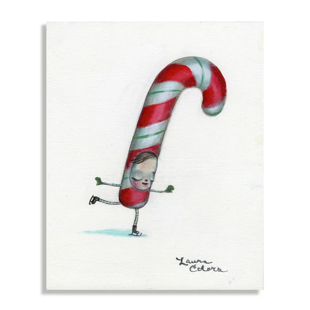 Candy Glider, Acrylic Painting