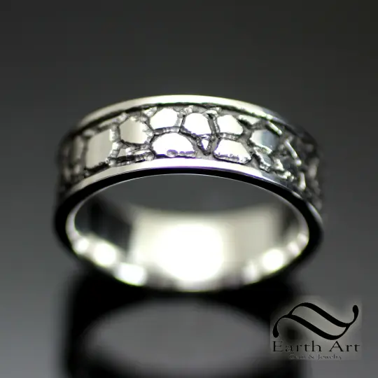 Mens Stone Path Ring