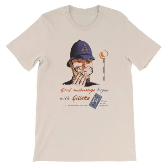 Vintage Blue Blade Unisex short sleeve t-shirt
