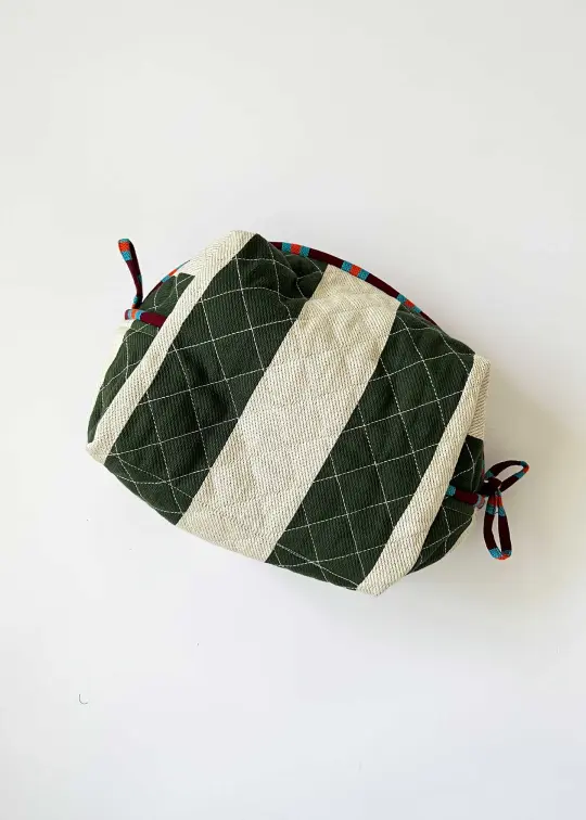 quilted large pouch | spring 26 | salon