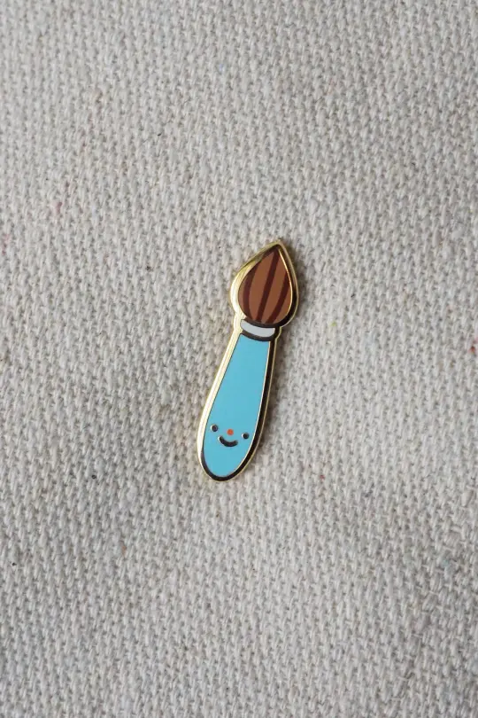Natamori Paintbrush Pin