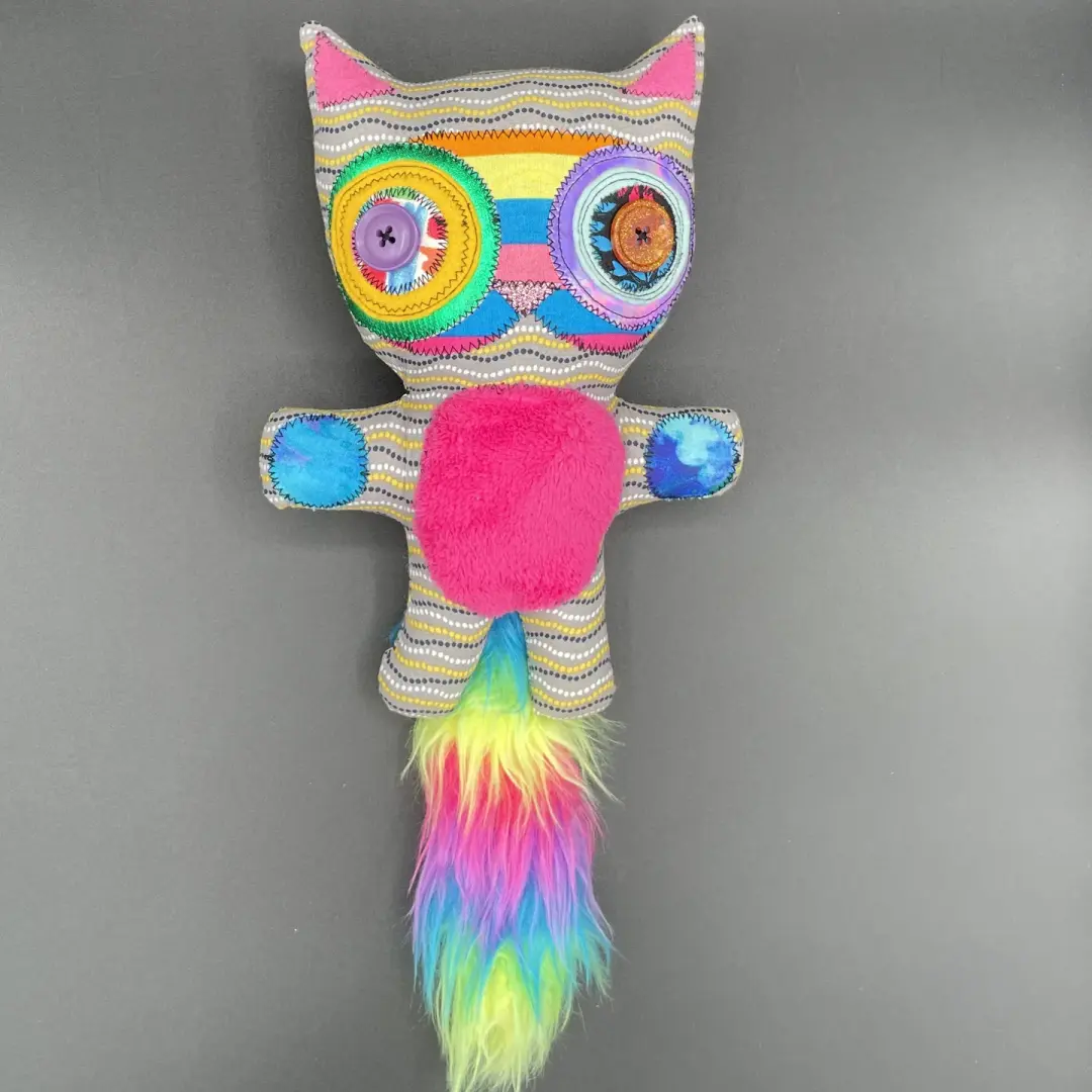 Sir Shadow Gentle - A Purrfectly Loveable Cat Doll