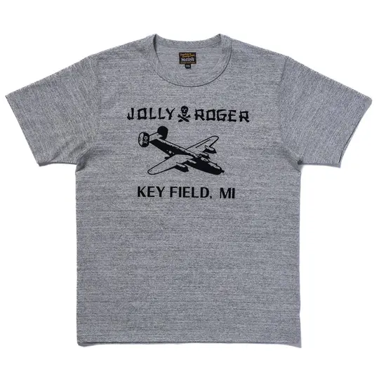 MILITARY TEE / JOLLY ROGER, KEY FIELD