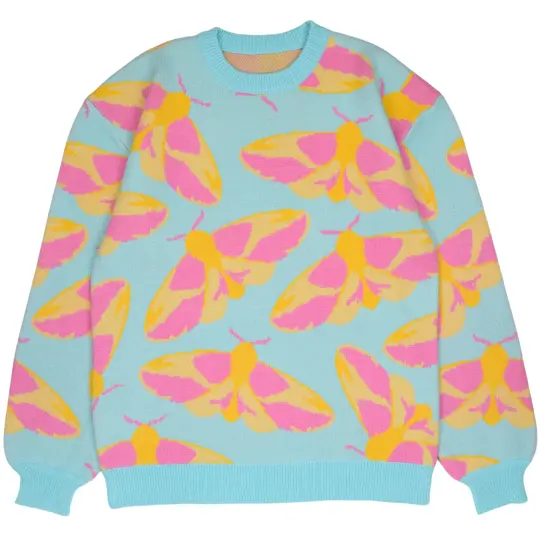 Rosy Maple Moth Sweater