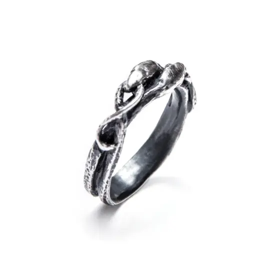 The Lovers: Sterling Silver Band