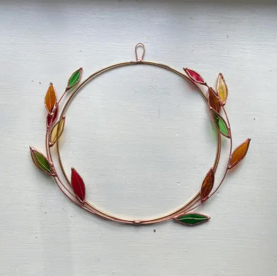 Autumn Leaves Wreath