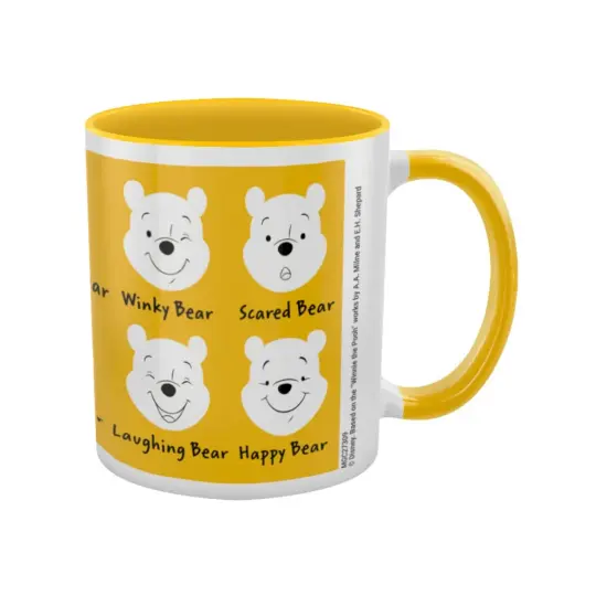 The Many Faces of Pooh Mug