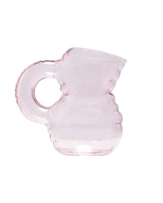 Home Studyo Jug 'Emily' Orchid Glass