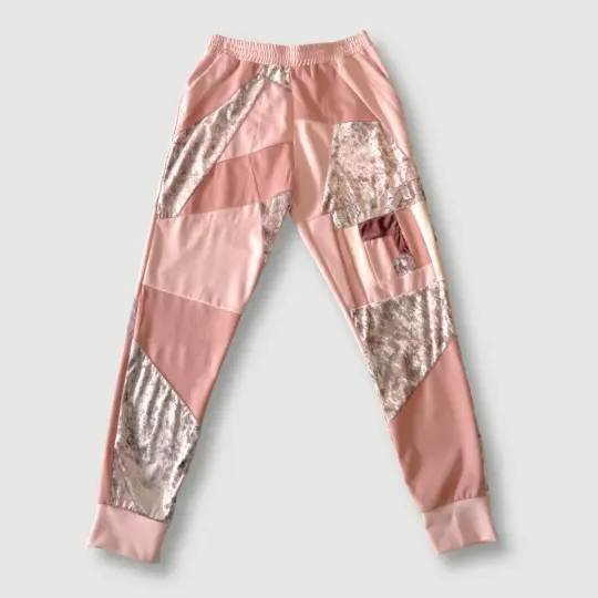 size medium - sample sale - soft pink jogger