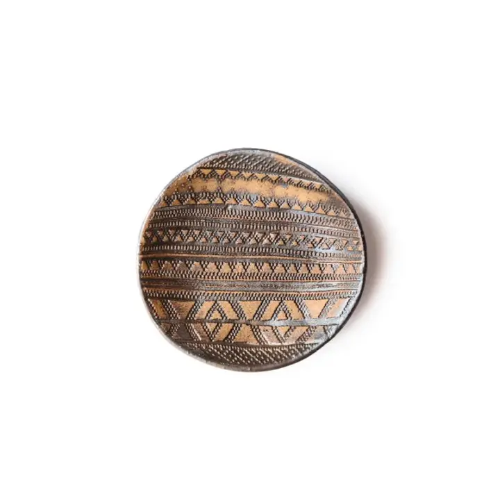 Offering Bowl in Black Stoneware