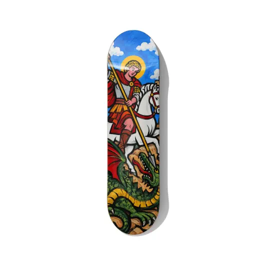 Saint George and the Dragon Skateboard Wall Art