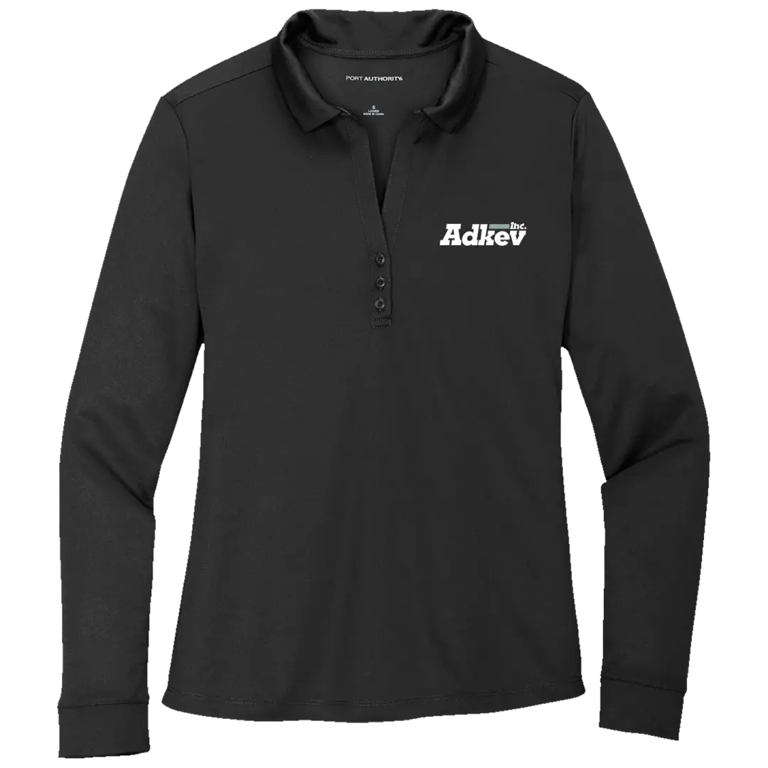 Adkev L540LS Port Authority Women's Long Sleeve Polo