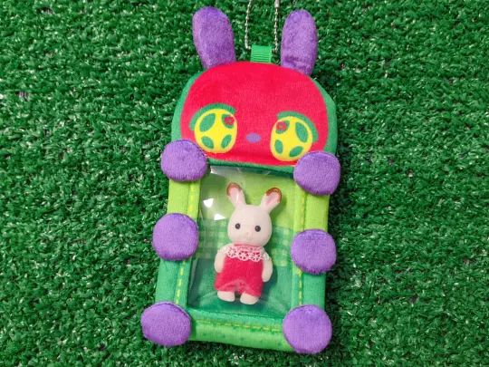 nostalgic caterpillar plush photocard holder