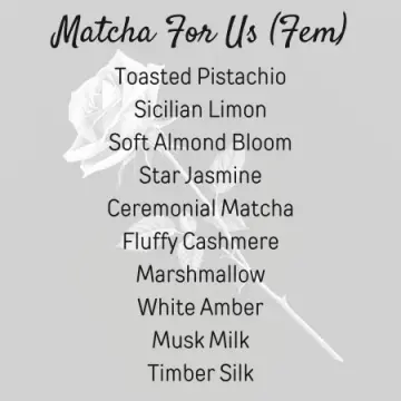 Matcha For Us (Feminine)