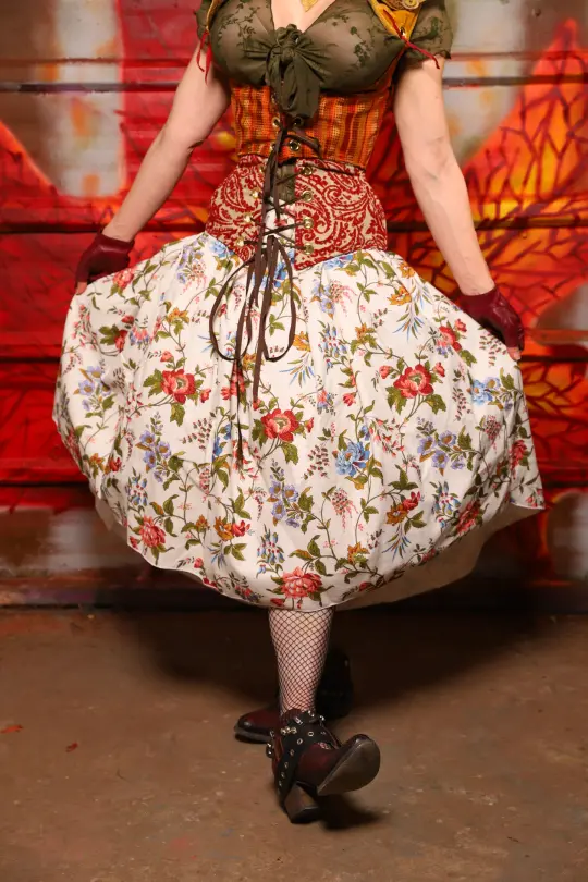 23. Hobbit Tulip Skirt with Pocket in Floral and Frolic - The Fall Fabulosity! Collection