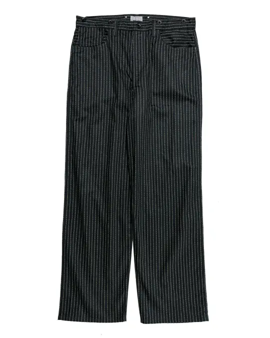 The Real McCoy's MP26011 Black Wabash Work Trousers Black