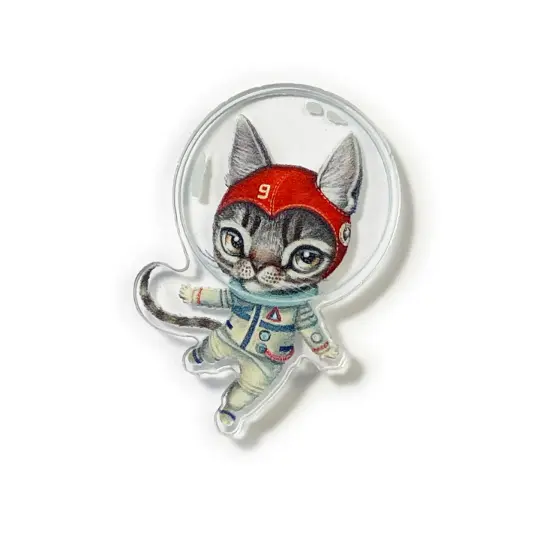Galacticat (Acrylic Pin)