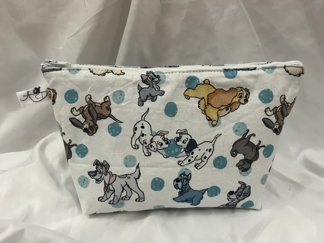 Animated Dogs Zipper Pouch
