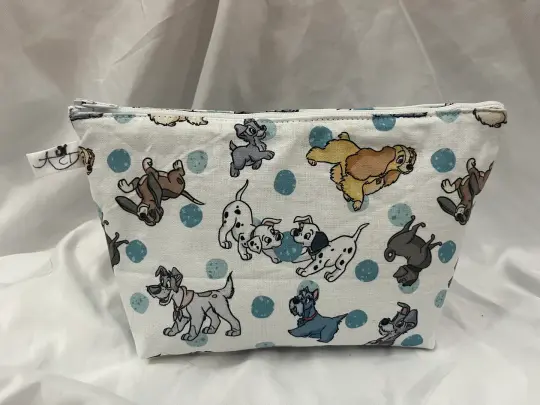 Animated Dogs Zipper Pouch