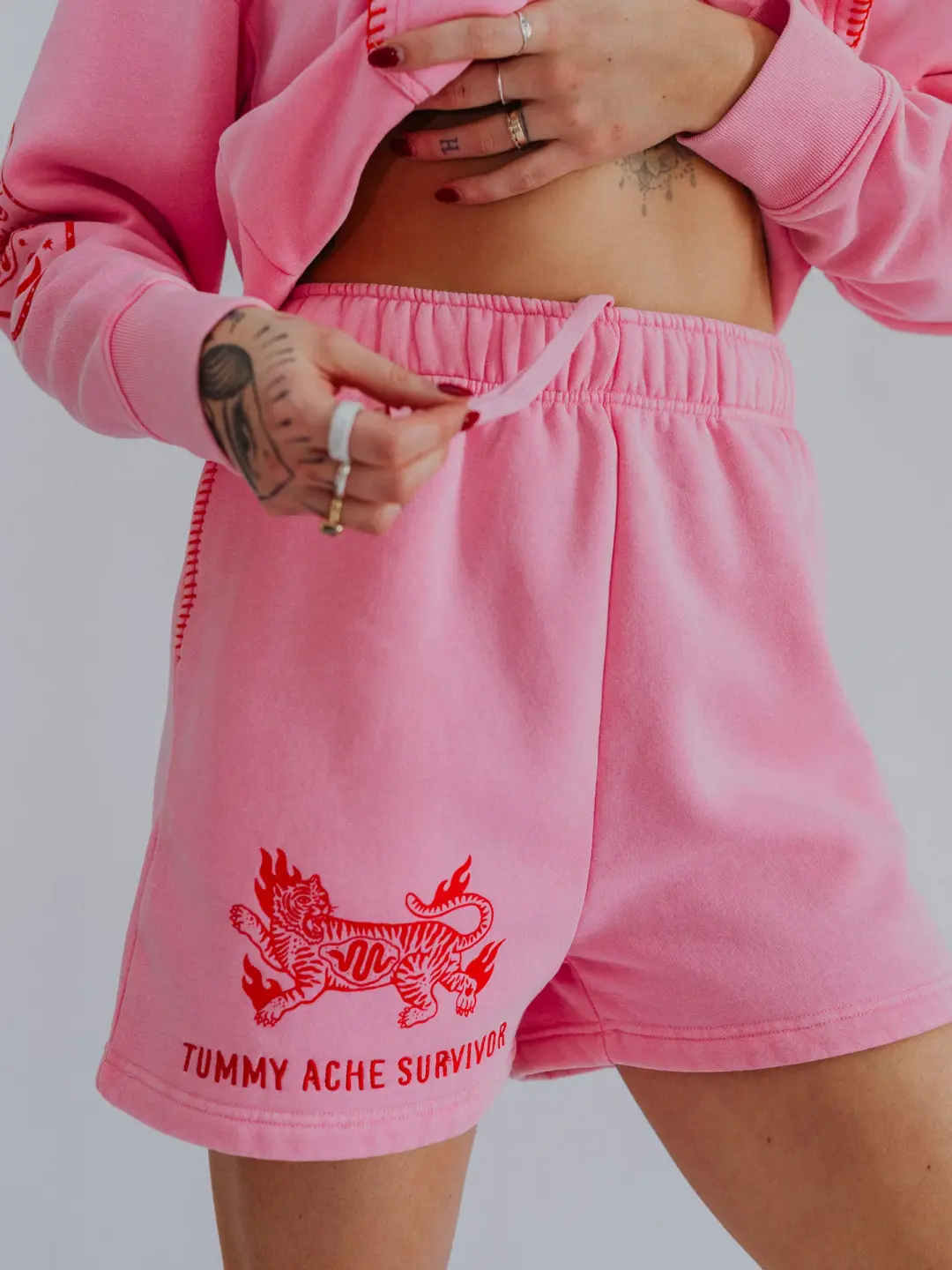 Tummy Ache Survivor Sweatshorts