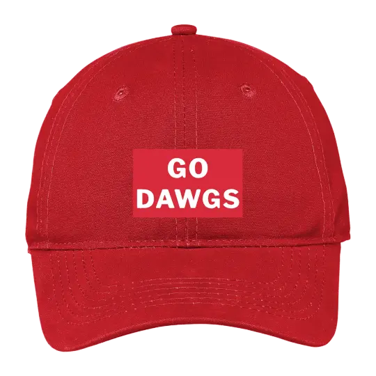 PLD Swim CP96 Canvas Cap - Go Dawgs Patch
