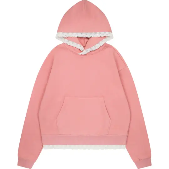 Basics Lace Hoodie