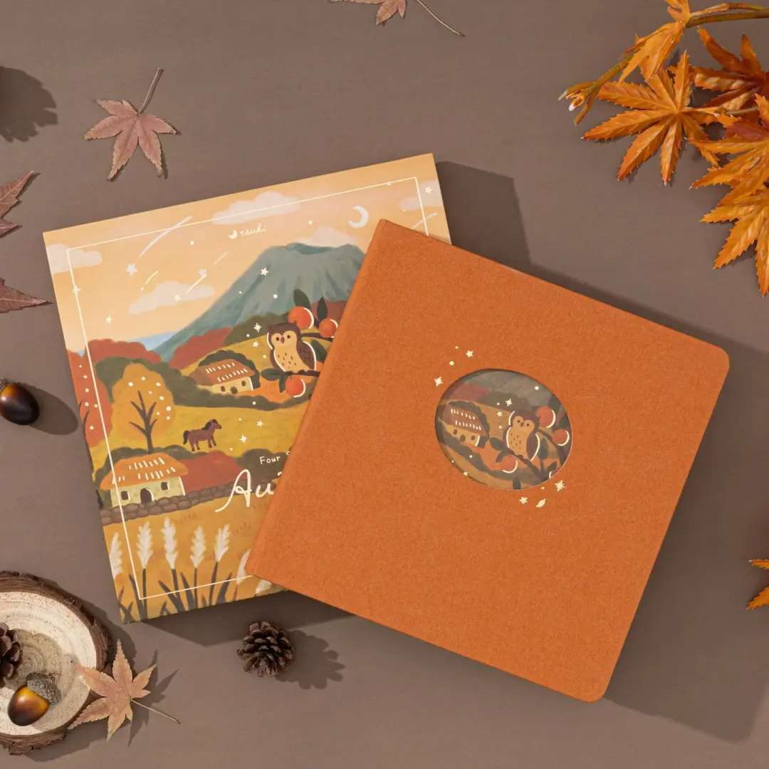 Tsuki Four Seasons: Autumn Collector’s Edition 2025 Square Bullet Journal ☾