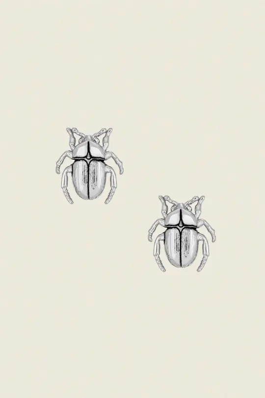 Beetle Stud Earrings