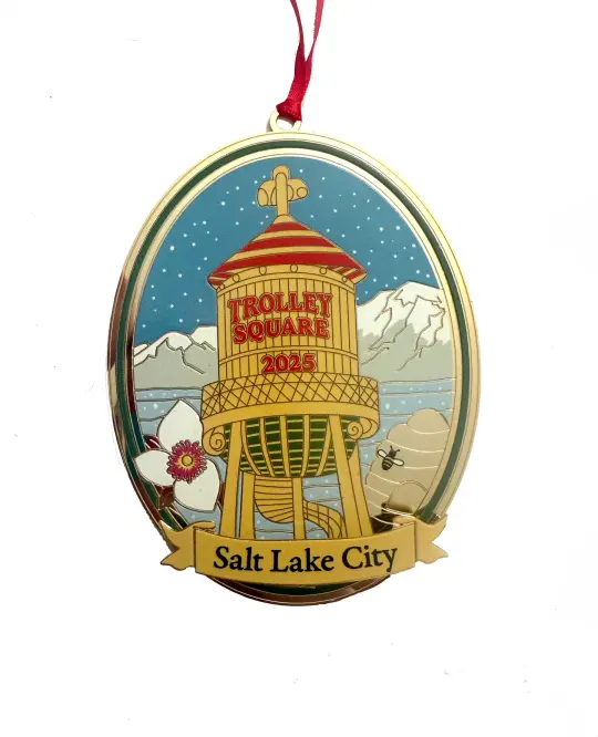 2025 Trolley Square Water Tower Ornament