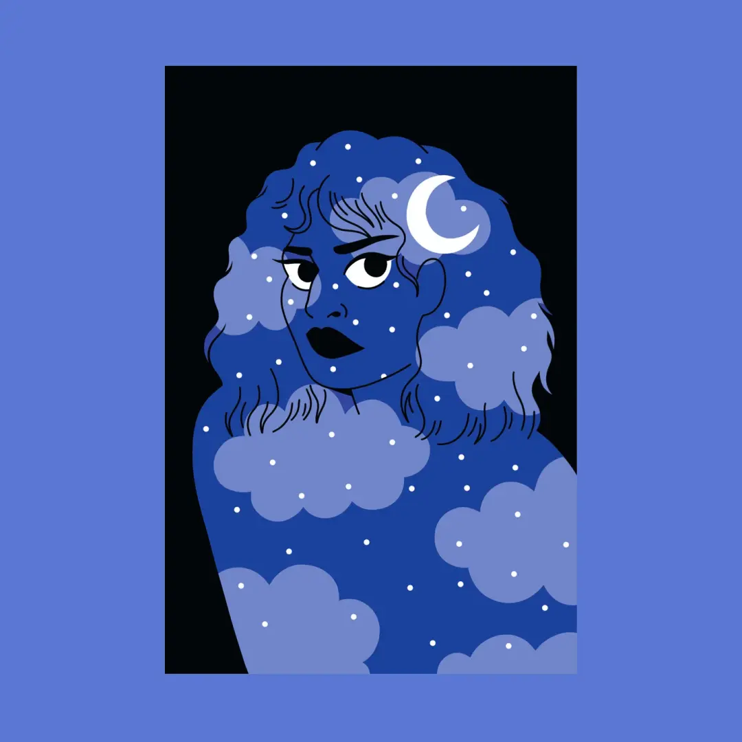 Carte postale - La Nuit