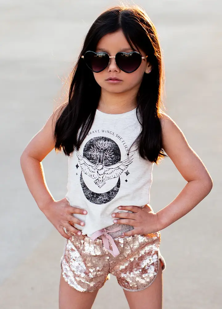 Neila Tank in Heather Oat