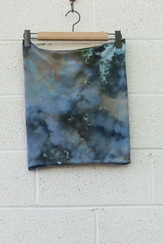 OOAK - Tube Top / XL / Stretch Organic Cotton / Ice Dye (246)