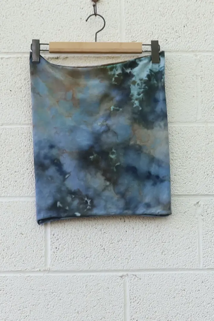 OOAK - Tube Top / XL / Stretch Organic Cotton / Ice Dye (246)