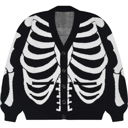 Spooky Scary Skeleton Cardigan
