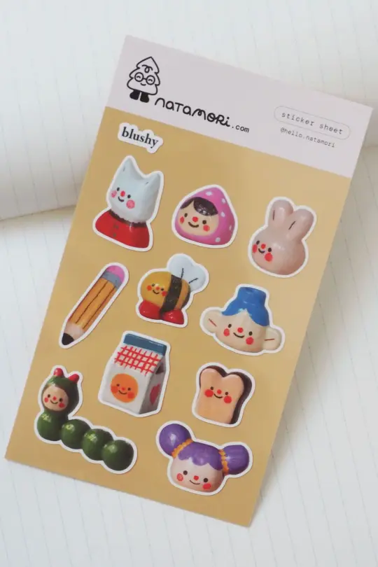 Blushy - Sticker Sheet
