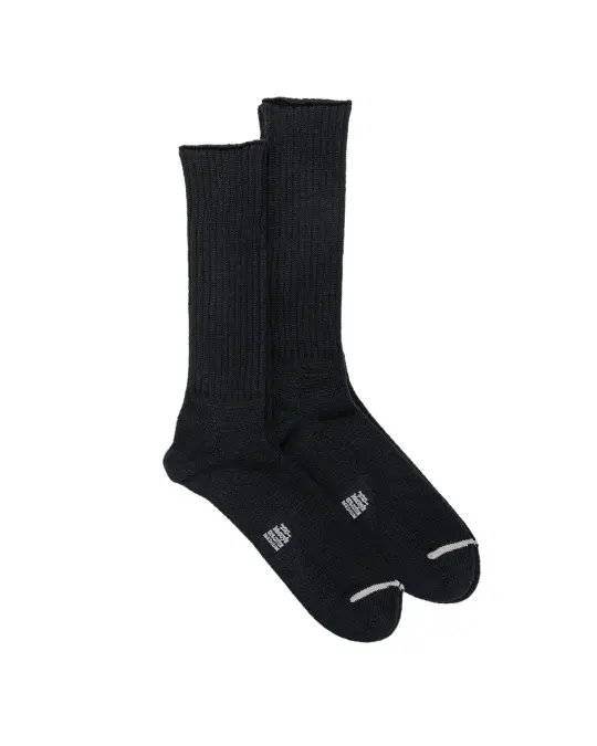The Real McCoy’s MA22011 McCoy's 2PCS Pack Socks Black