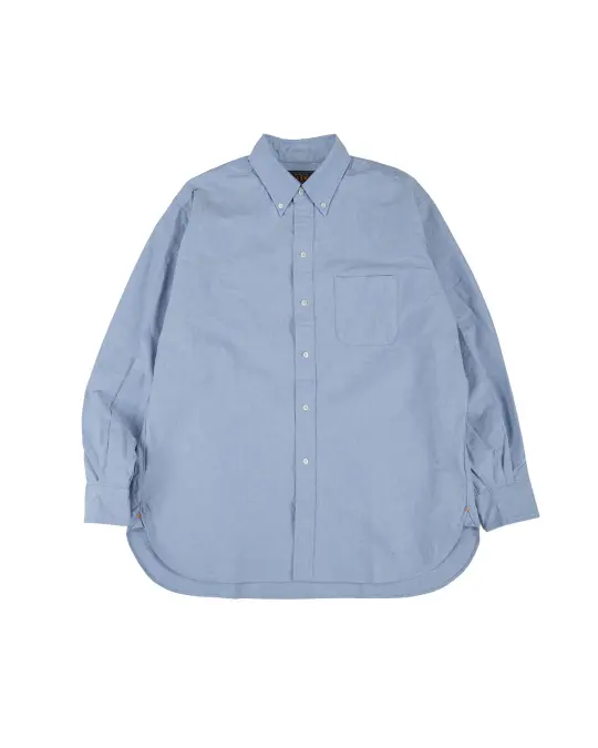 Beams Plus B.D. American Oxford Classic Fit Blue