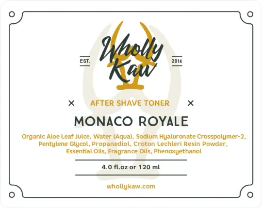 Monaco Royale After Shave Toner, Alcohol-Free