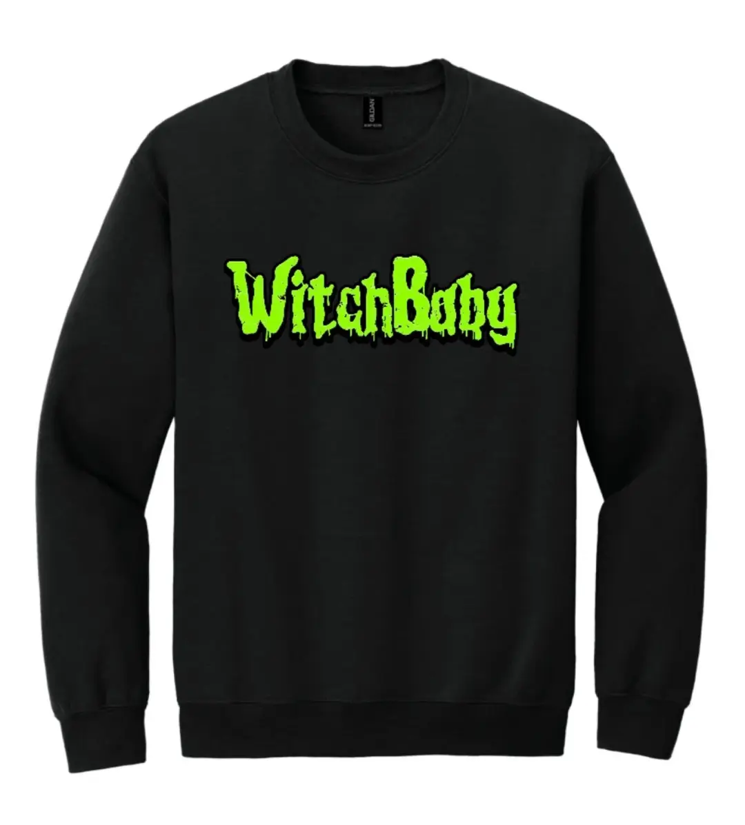 Witch Baby Halloween Crew Neck Sweatshirt