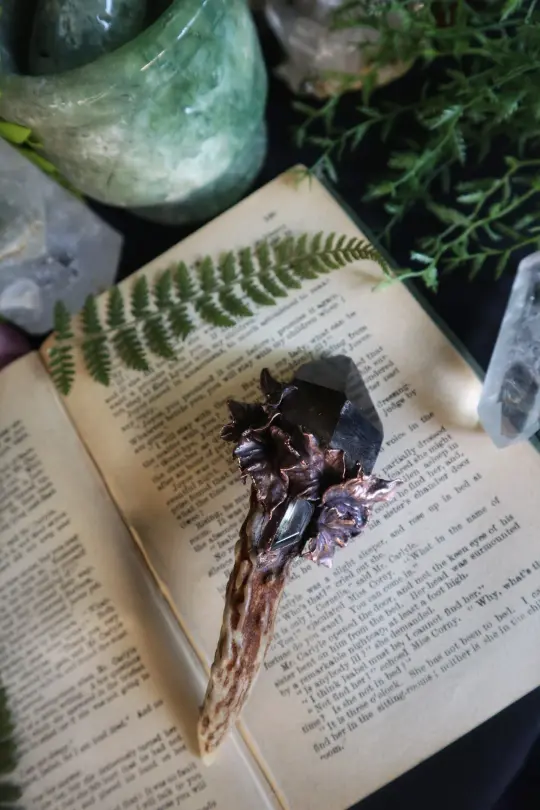 Midsummer Dreams Antler Wand