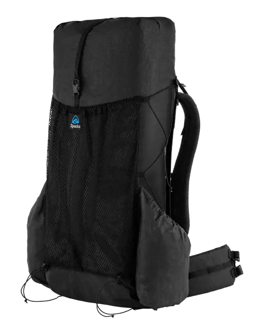 Bargain Arc Haul Ultra 40L Backpack (No Belt/No Straps) - Jet Black - Short Torso
