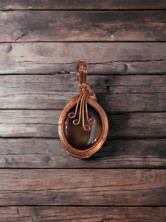 Gem Copper pendant