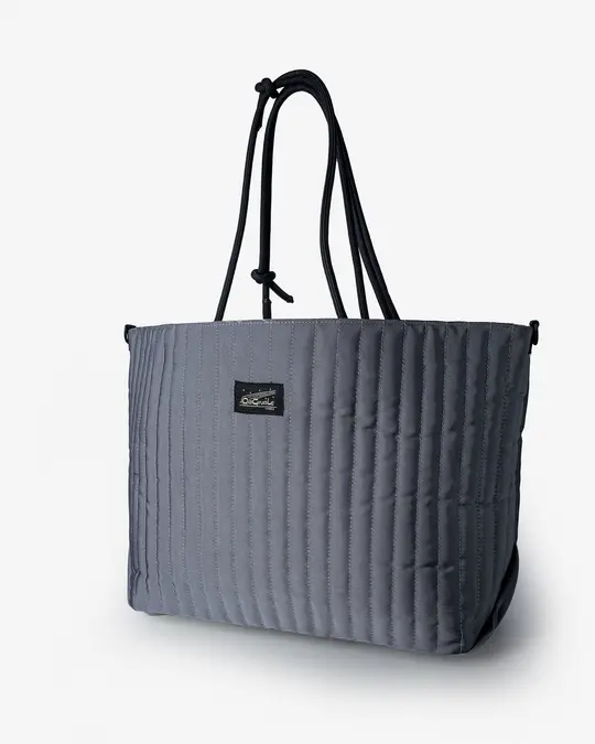 OGL Originale Tech Material Millie Carry-All Tote Bag - Silver