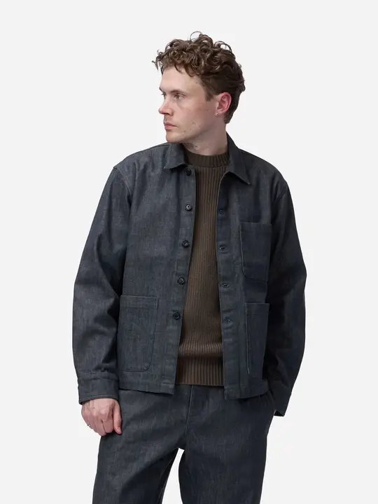Shop Jacket ~ Grey Denim