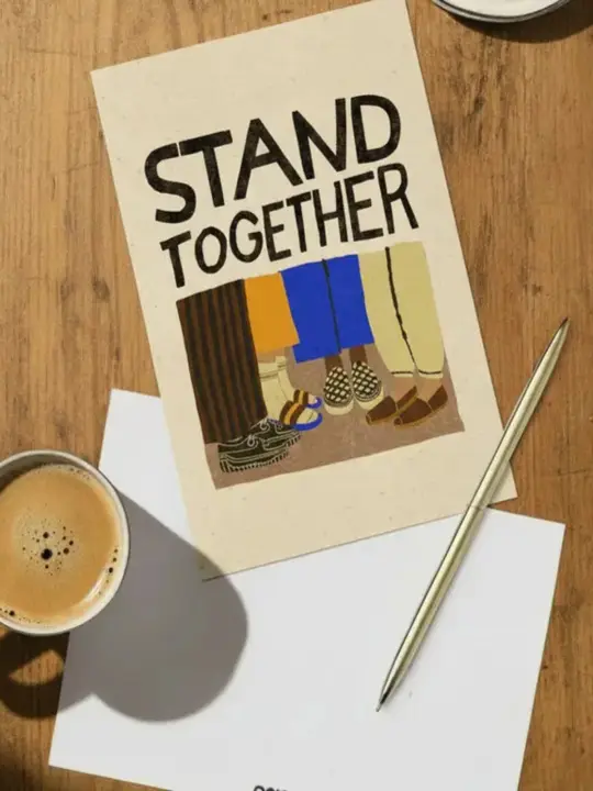 Stand Together Postcard